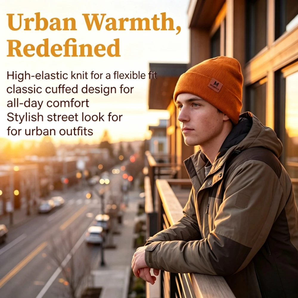 Winter Ribbed Knit Cuffed Bean - Beanie Cuffed Knit review and price