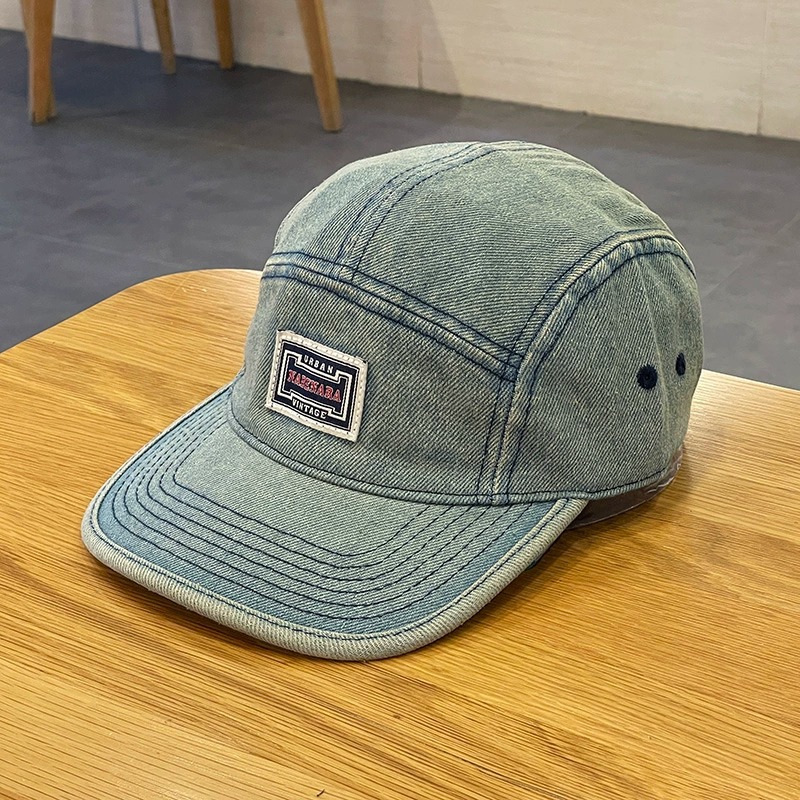 Vintage Flat Brim Denim Baseba - Corduroy Cap 5 Panel review and price