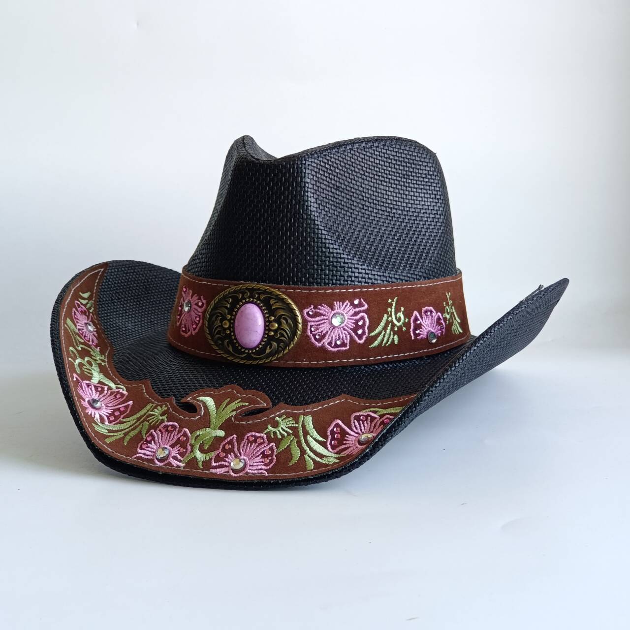 Straw Western cowboy Hat  plas - Cowboy Hat Straw review and price