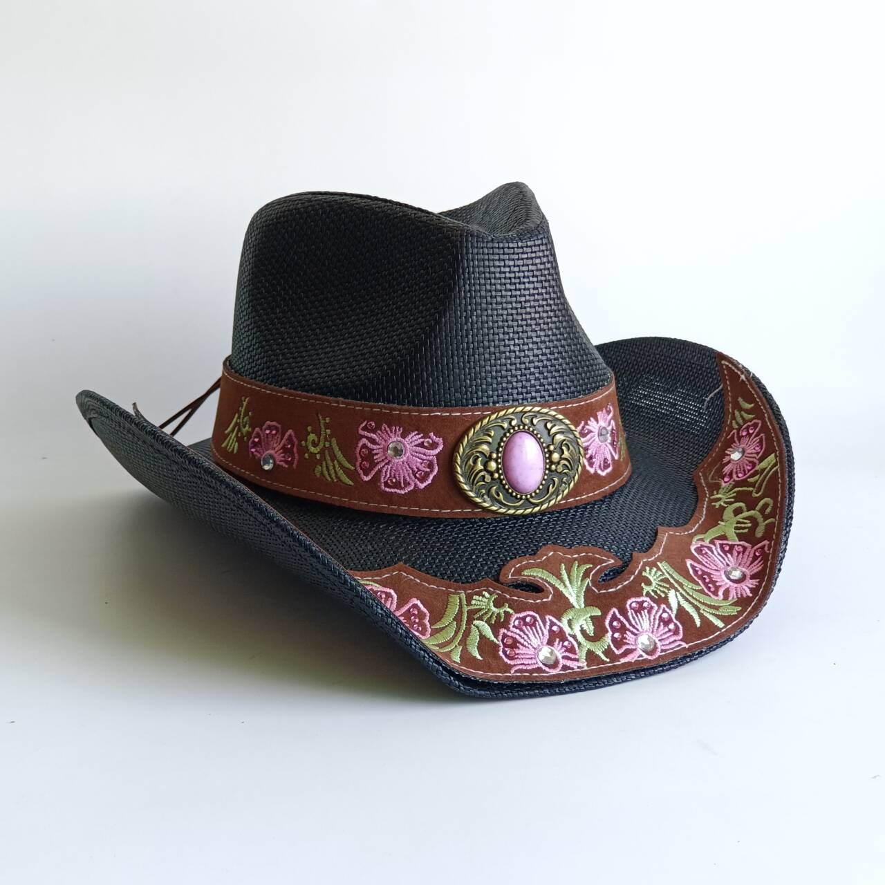 Straw Western cowboy Hat  plas - Cowboy Hat Straw review and price