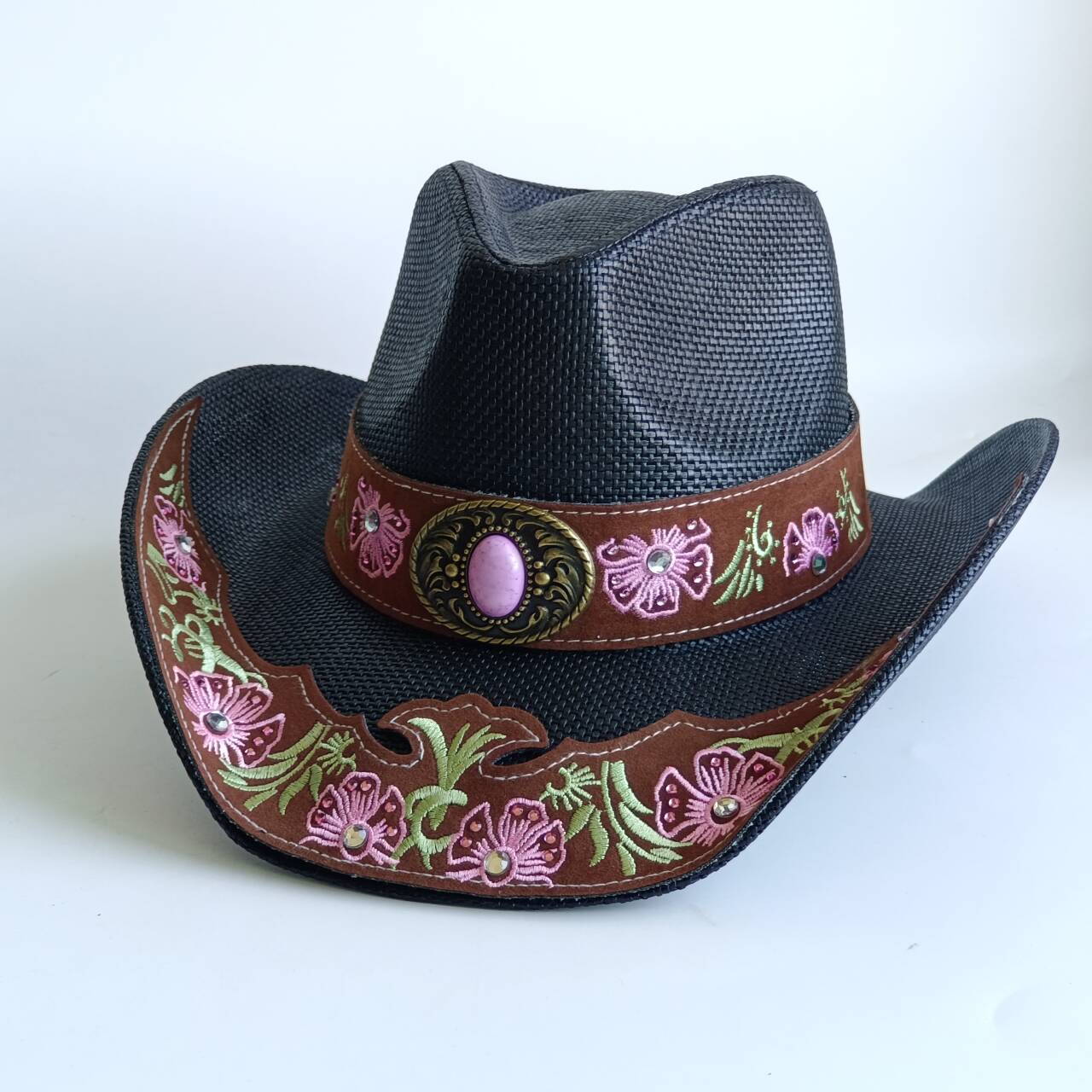Straw Western cowboy Hat  plas - Cowboy Hat Straw review and price
