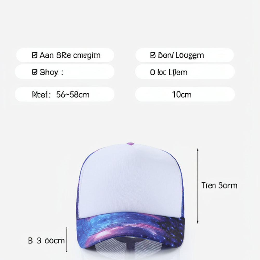 Summer Unisex Breathable Mesh  - Trucker Cap Mesh review and price