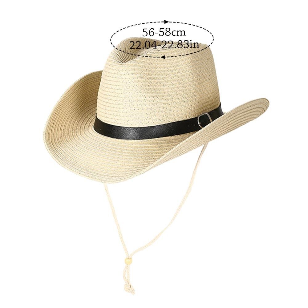 Fashion UV Protection Western  - Cowboy Hat Straw review and price