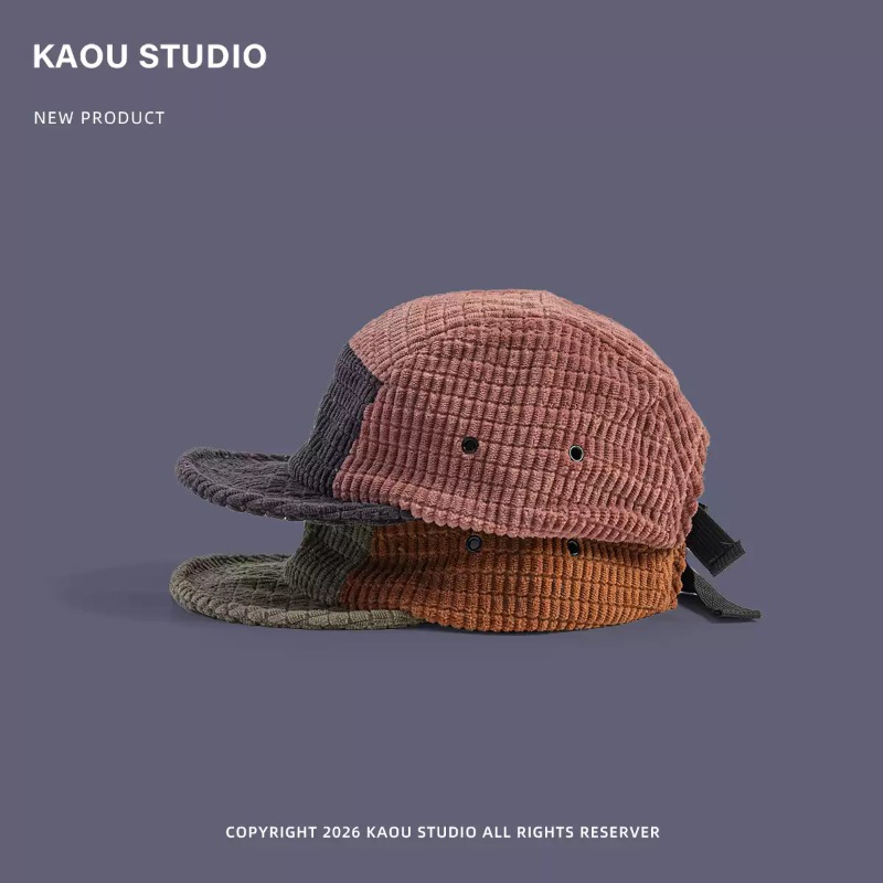 Color Block Patchwork Corduroy - Corduroy Cap 5 Panel review and price